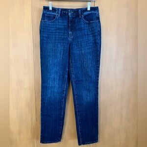 Talbots Straight Leg Jean, 6, blue